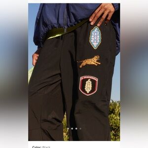 FP Movement Black Game Day Patch Pants🖤